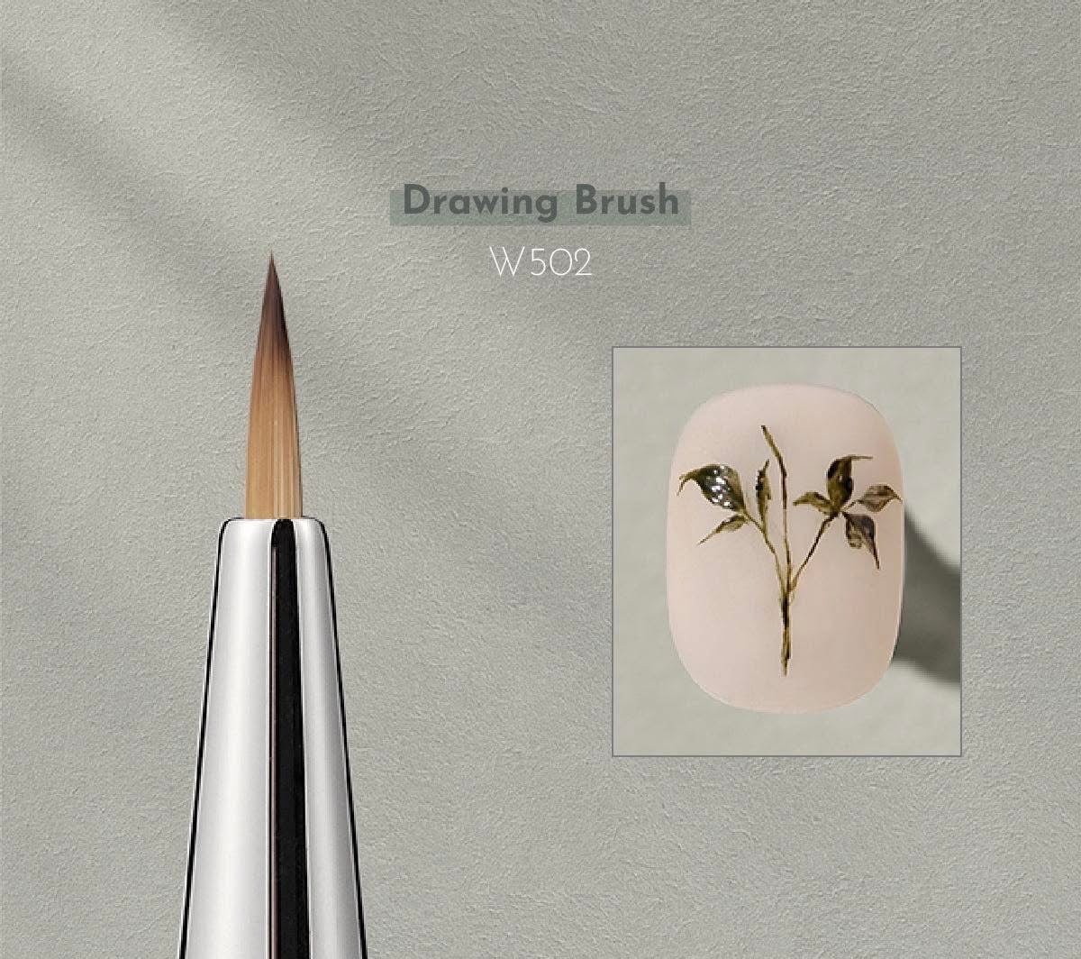 Bộ cọ vẽ móng tay MR. Nail Art Brush Set - 13 cây kèm giá trưng bày