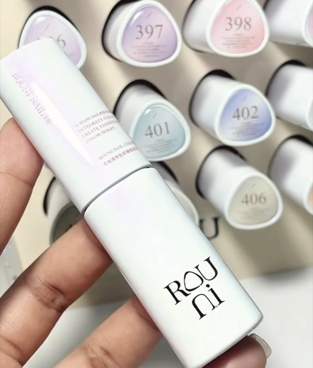 Esmalte en gel para ojos de gato ROUNI - Set de 40 colores