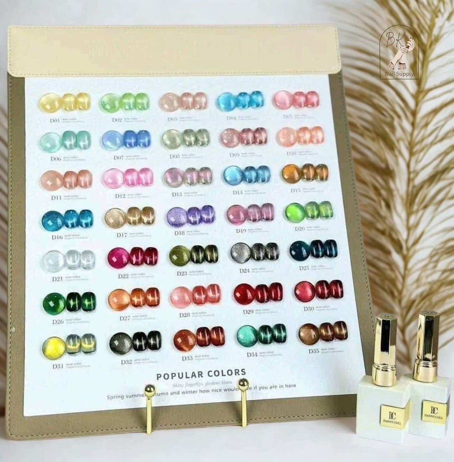 Bộ sơn gel mắt mèo 35 màu DANNY COLL – Bộ sưu tập cho mọi mùa