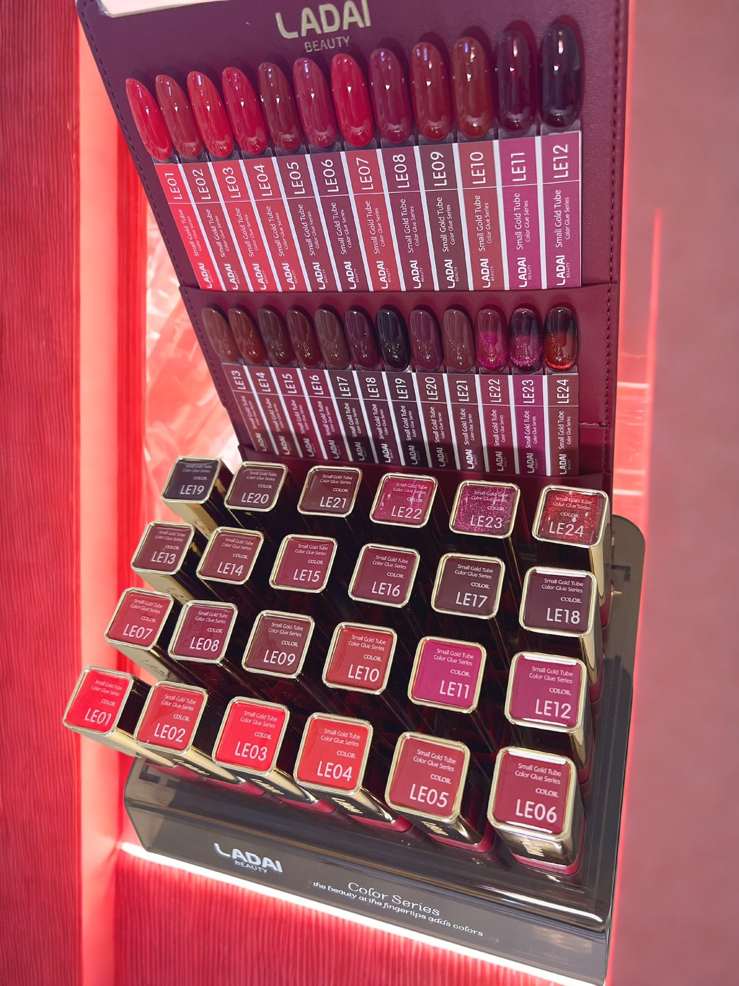💄 LADAI 24 Red Tone Gel Polish Full Set