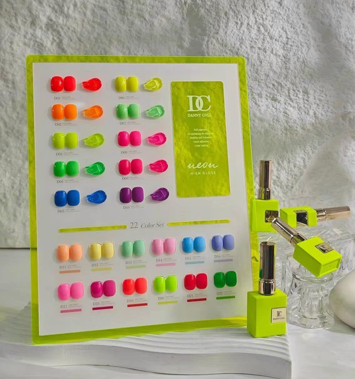 DANNY COLL 22 Neon Colors - Summer Collection