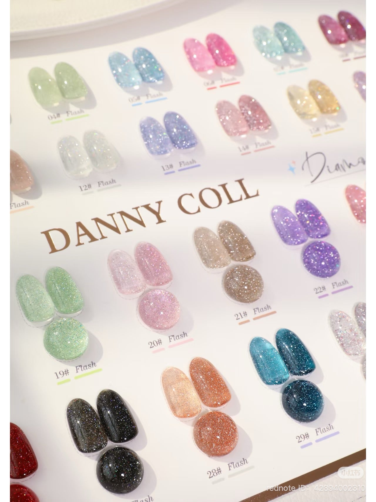 Bộ sơn gel nhũ DANNY COLL – Bộ sưu tập 32 màu