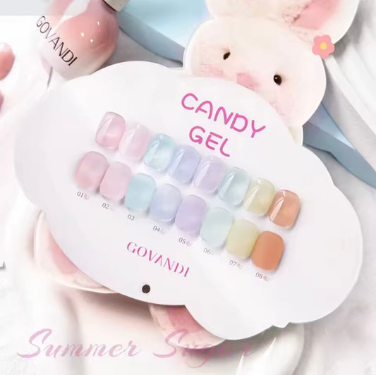 GOVANDI Candy Gel 8 Colors Collection