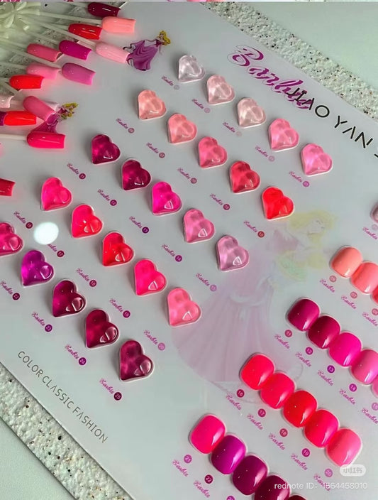 💖 JIAOYANSHE 25 Colors – New Korean Pink Collection