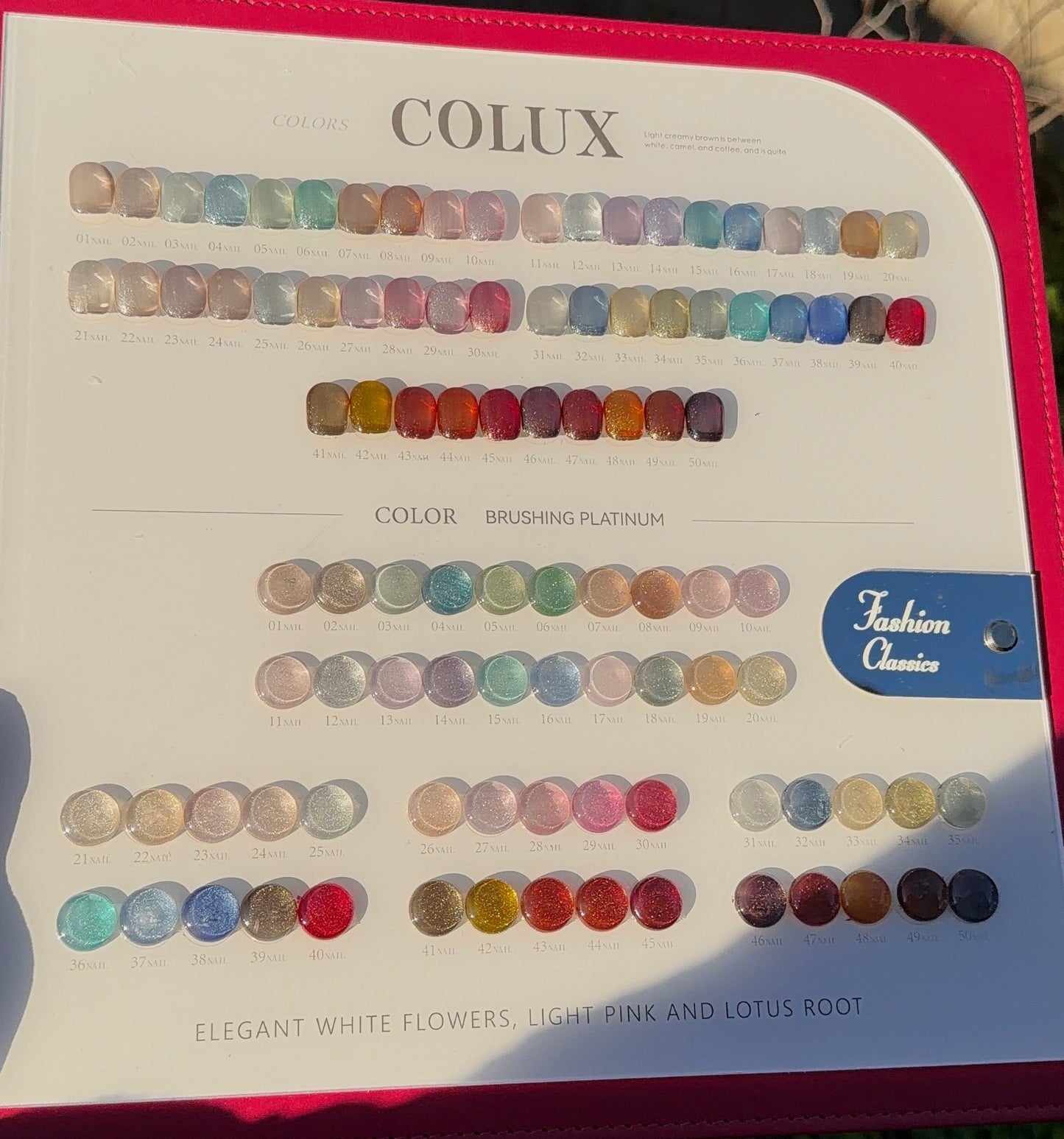 COLUX Moonlight Cat Eye 50 Colors - HANDMADE LUXURY BOTTLE