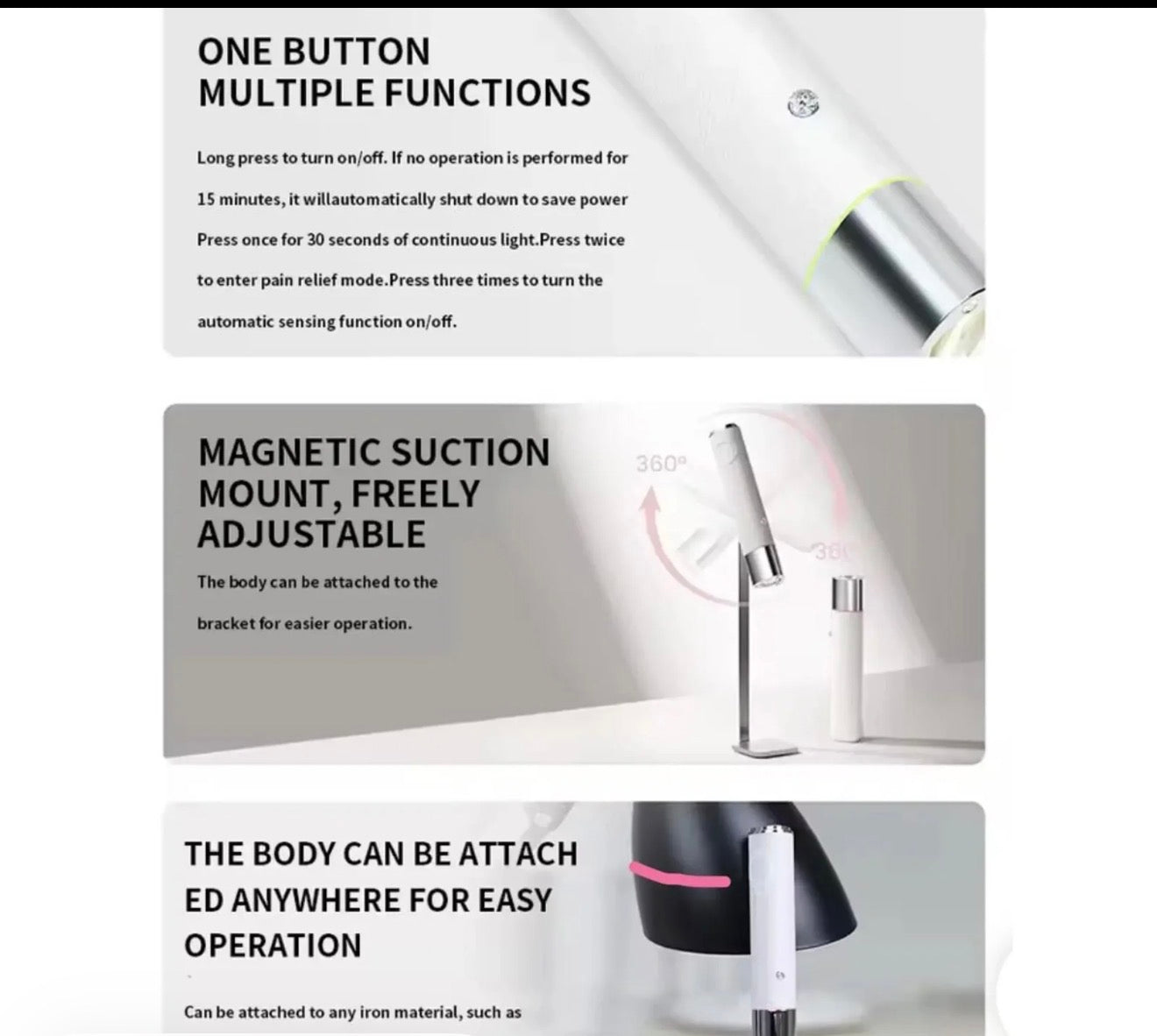 ONAIL AI SENSOR NAIL GEL DRYER LAMP – UV LED | MINI • RECHARGEABLE • CORDLESS