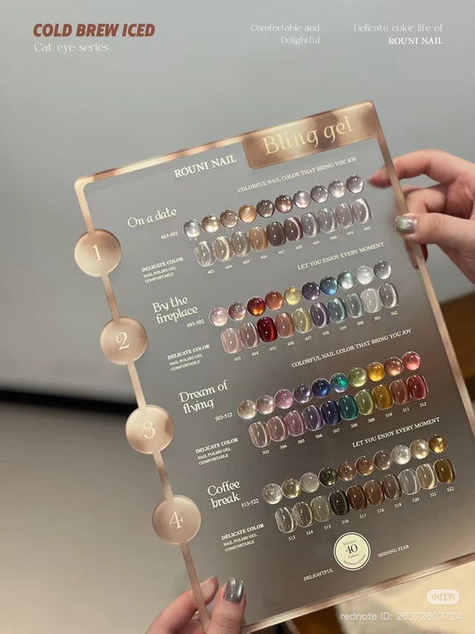 ROUNI Cat Eye Cold Brew Collection- 40 Colors